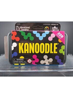 Kanoodle 3D Logic Puzzle Game 228 Challenges Ages 7+ Educational